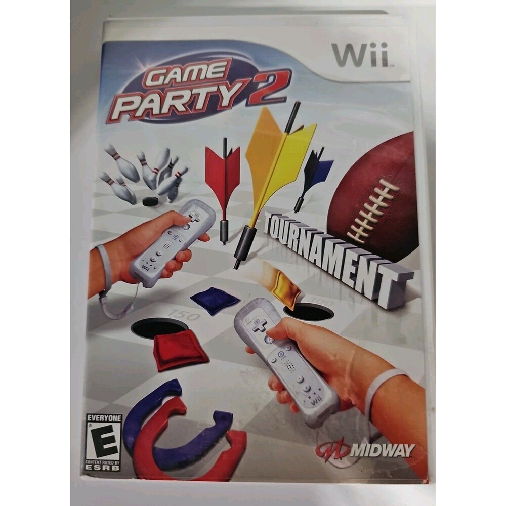 Game Party 2 - Nintendo Wii Complete With Manual Tested  B01